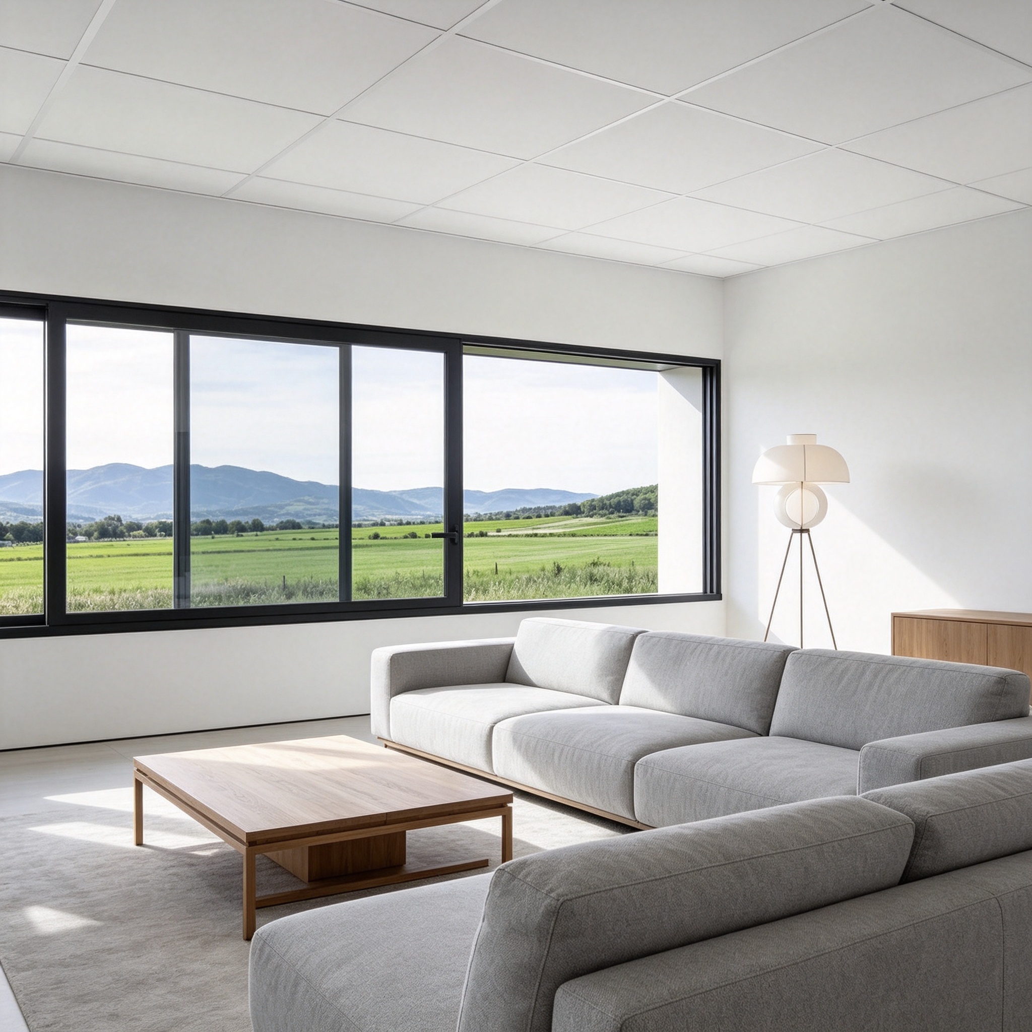 Op maat gemaakte thermisch geïsoleerde aluminiumlegering deur- en raamsystemen voor woonkamers, villa's, erkerramen, minimalistisch design, geluidsisolatie