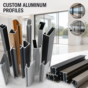 Schuifdeurprofielen aluminium 6000 serie buigen en bewerkingsdiensten