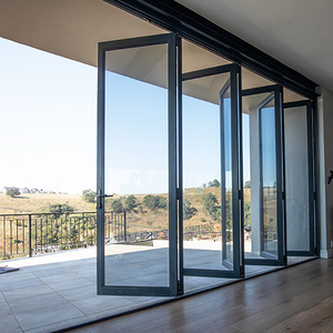 Luxe geïsoleerde Franse entreedeuren en vouwwanden