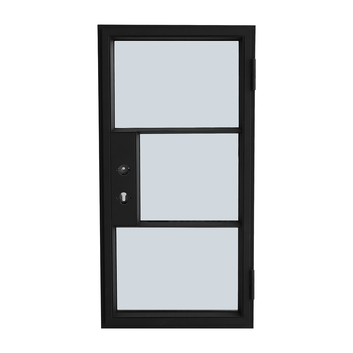 Moderne, populaire, waterdichte glazen deuren en panelen met frame van smeedijzer en staal voor Villa Crittall deurontwerp.