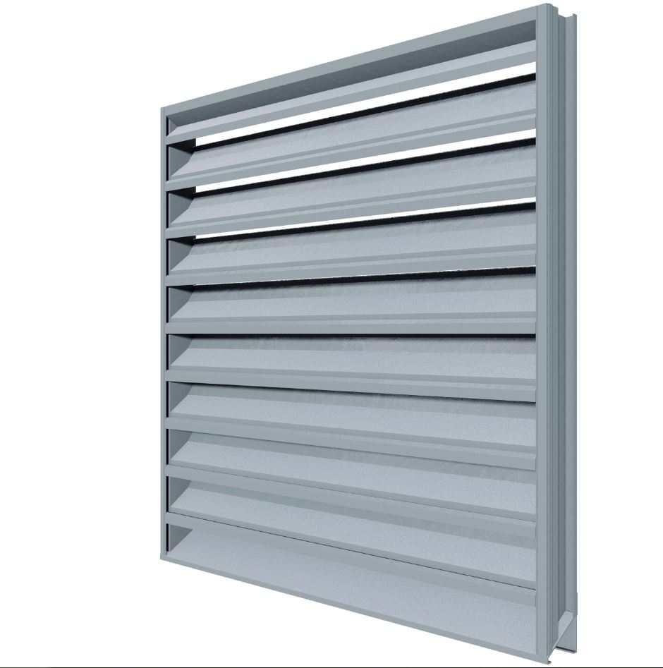 Aluminium stormluik, aluminium orkaanluik, handmatig oprolbare orkaanluiken, accordeonluiken, orkaanluik