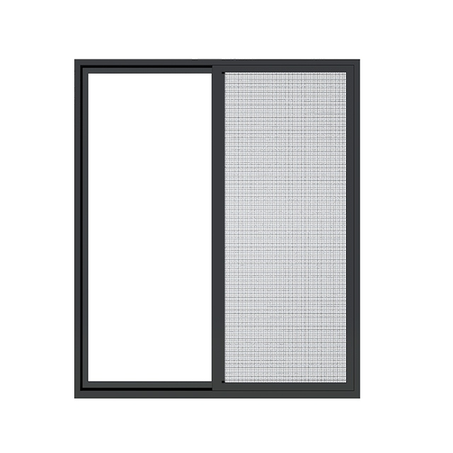 Bestverkochte aluminium schuifdeur met thermische onderbreking, glazen ontvangstgedeelte en warmte-isolatie