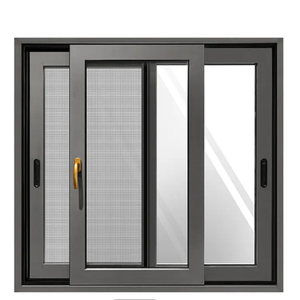 Orkaanbestendig aluminium schuifraam dubbel glas