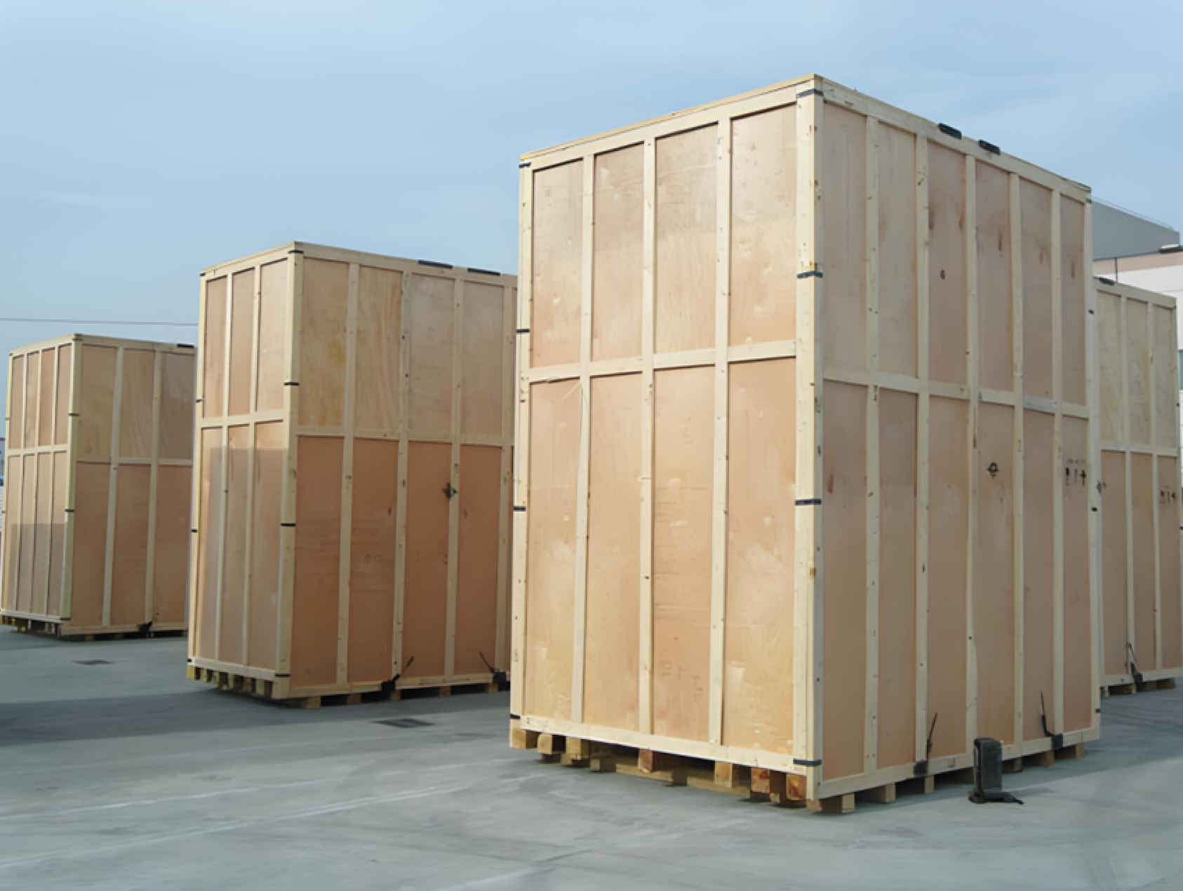 Houten kistverpakking 1