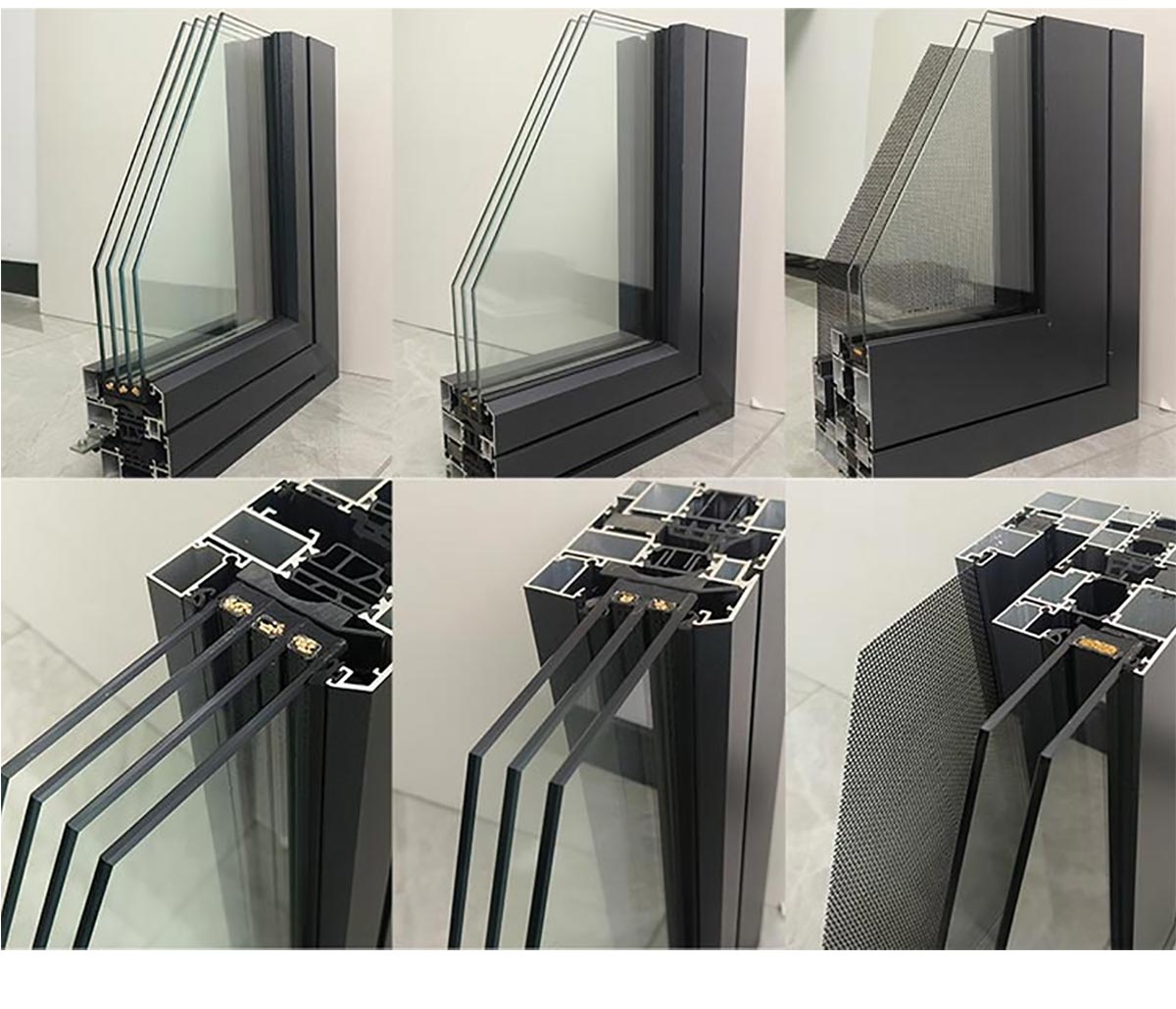 Isolatieglas profielconstructie
