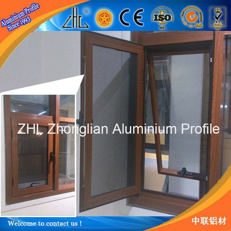 Accessoires van hout en aluminium, schuiframen, aluminium deuren en ramen voor woonhuizen.