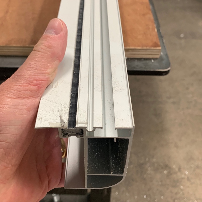 Geëxtrudeerde aluminium profielen voor ramen en deuren
