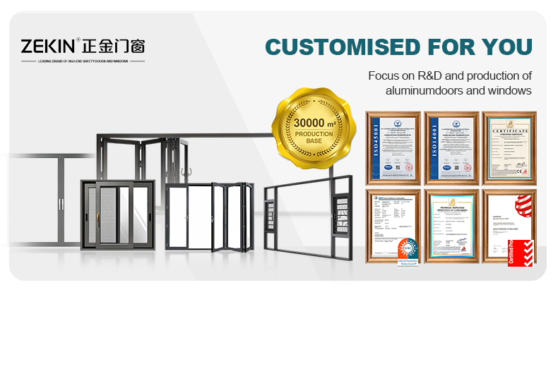 Productbanner aluminium profielen