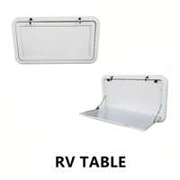TONGFA Custom Size Waterproof Plane Aluminum Frame RV caravan Shower Door