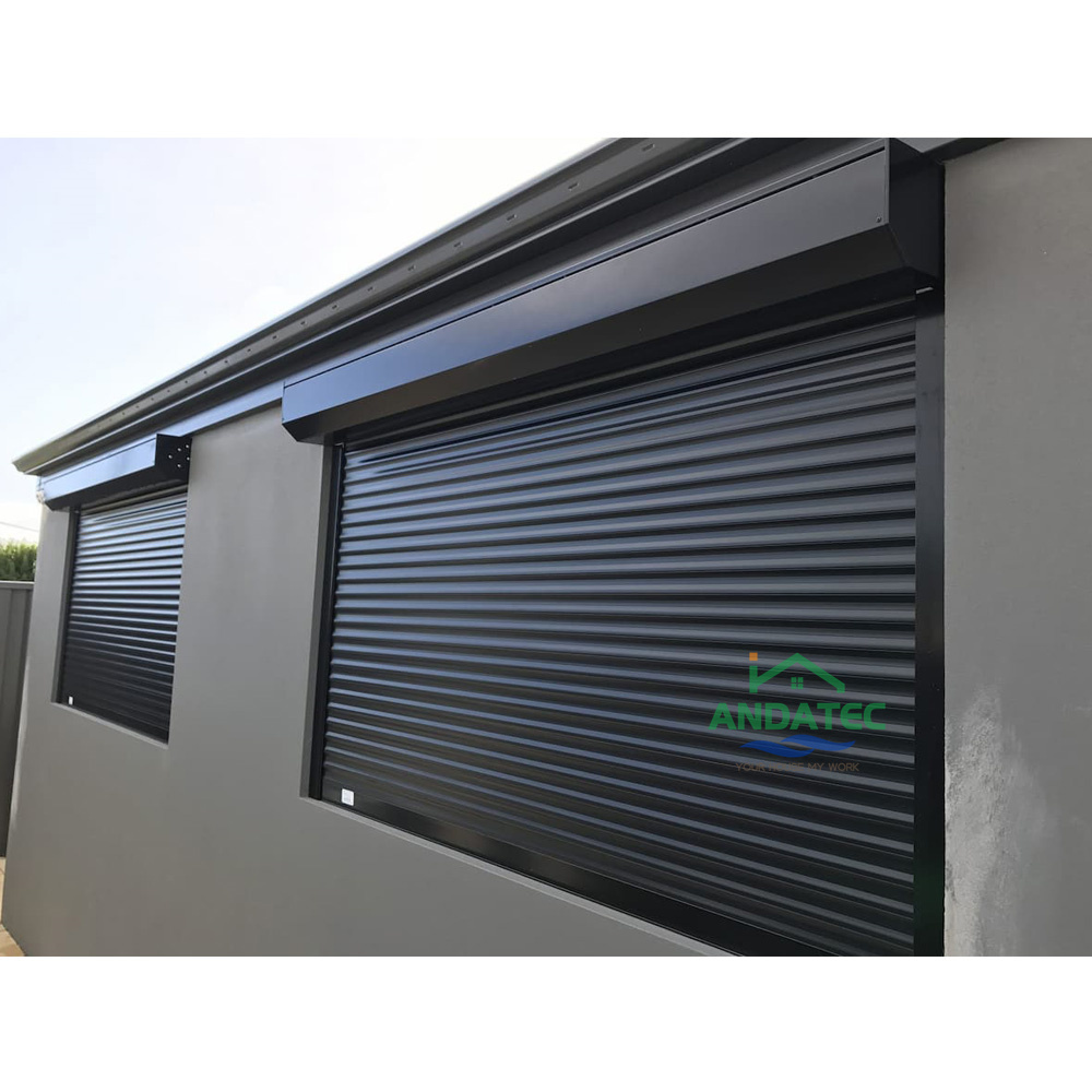 Aluminium Bahamaanse orkaanluiken, stormluiken, aluminium buitenluiken