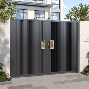 Draaideuren van aluminiumlegering voor villa's, scholen en hotels - Modern design, duurzame constructie, eenvoudige installatie, 3D-ontwerp