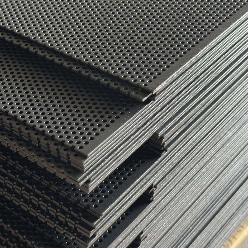 Beveiligingsdeur Australië Beveiligingsscherm Marinekwaliteit Zwart Hoogwaardig geperforeerd aluminium veiligheidsgaas Deurgaasplaat