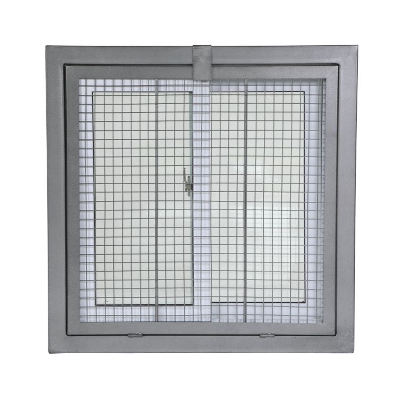 Op maat gemaakte antidiefstal schuiframen van aluminiumlegering met veiligheidsrooster voor containerwoningen.