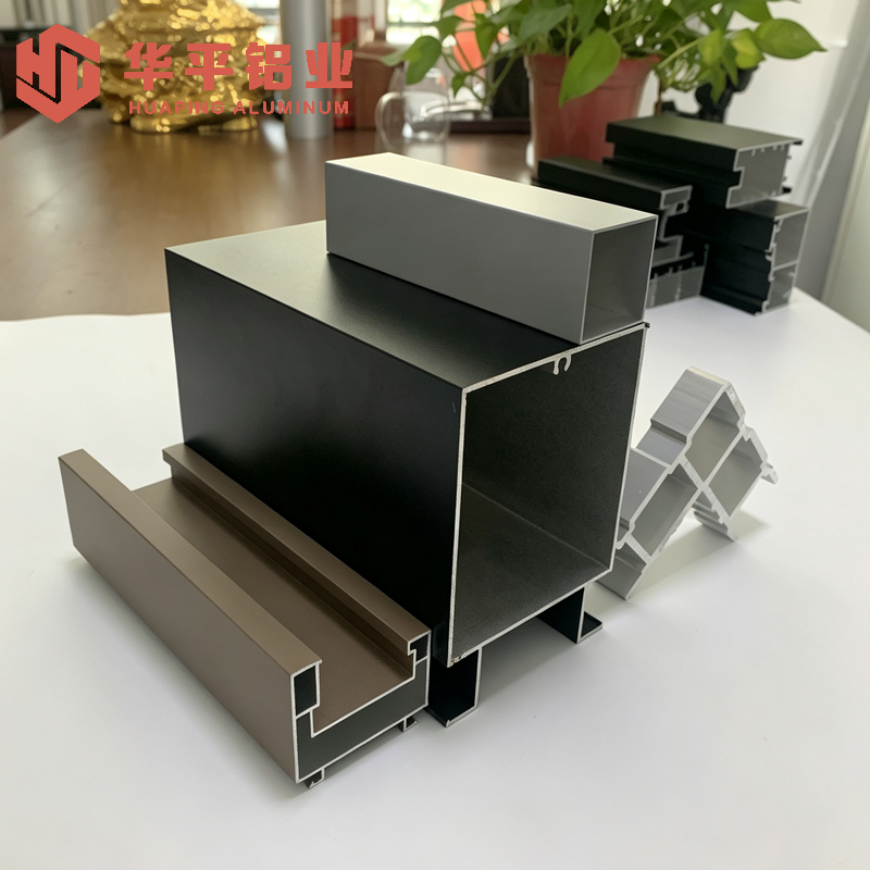 Stabiel aluminium raam- en deurprofiel met diverse decoratieve afwerkingen voor binnen- en buitendeuren en ramen.