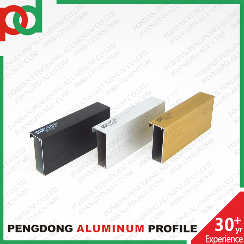 Aluminium profielsectie