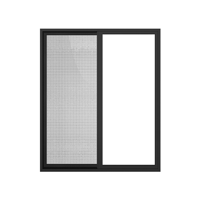 Bestverkochte aluminium schuifdeur met thermische onderbreking, glazen ontvangstgedeelte en warmte-isolatie