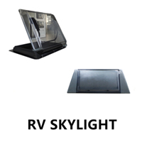 TONGFA Custom Size Waterproof Plane Aluminum Frame RV caravan Shower Door