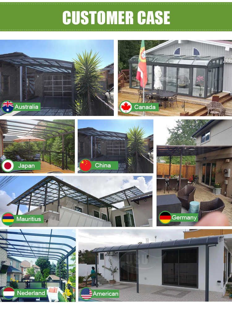Terrasoverkapping model overzicht 1