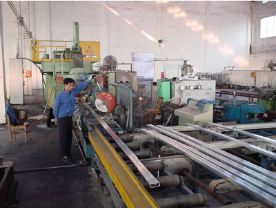 Werkplaats aluminium productie