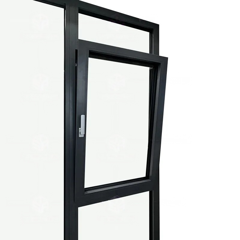Aluminium schuifraam met glas