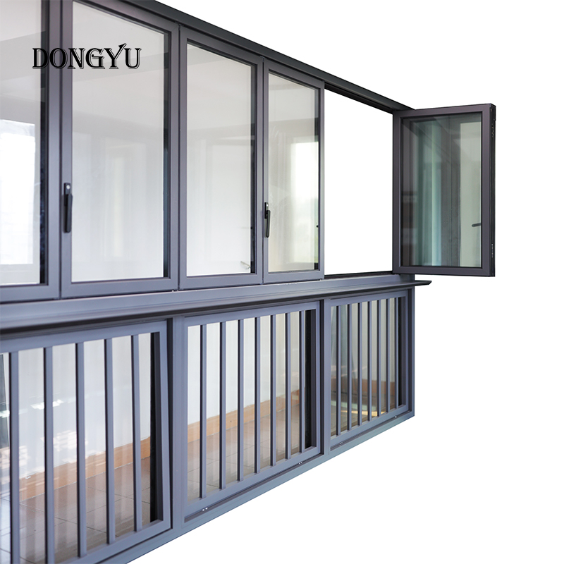 Hoogwaardige, op maat gemaakte, energiezuinige aluminium vouwramen met wasrek voor op een terras