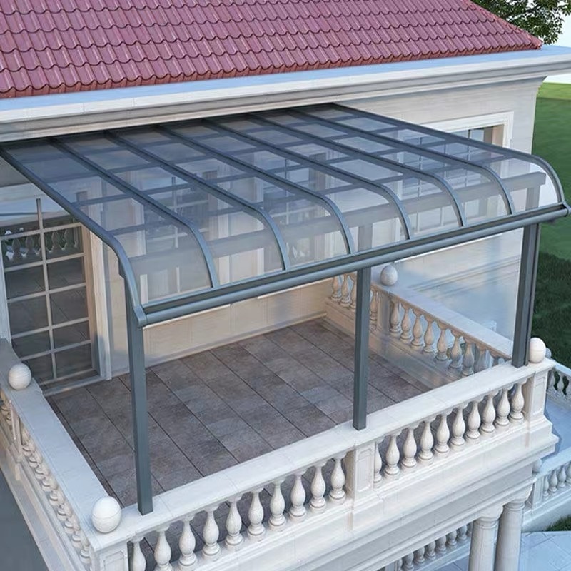 Goedkope hoteldeurluifel met aluminium frame