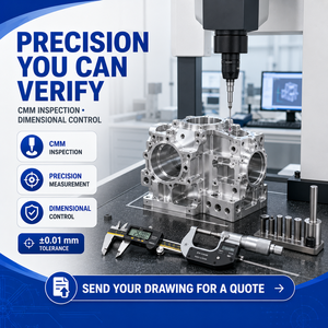 Fabrikant van op maat gemaakte CNC-bewerkte aluminium onderdelen voor 6061-legering, inclusief prototyping en precisie-OEM-service.