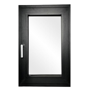 Ramen met dun frame van aluminiumlegering, draai-kiepramen en ramen met vast glas, schuifdeuren en enkelvoudige aluminium deuren en ramen