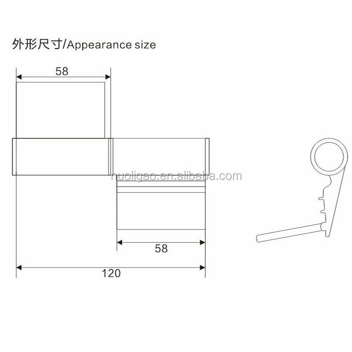 Aluminium Door Hinge Wood Door Pivot Hinge