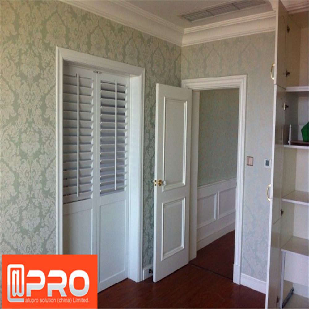 Moderne, beweegbare aluminium lamellen in Europese stijl, onderdelen voor plantage shutters, lamellen voor deuren, raamgordijnen, raamluiken.