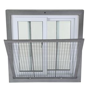 Antidiefstal schuiframen van aluminiumlegering met veiligheidsrooster