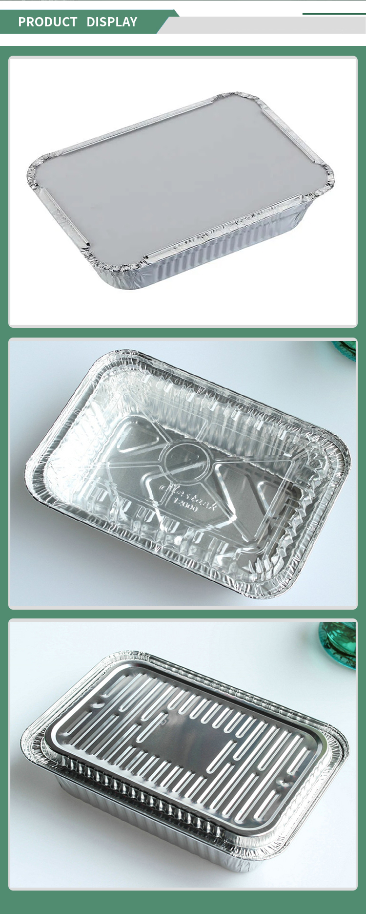 Voedselveilige bedrukte aluminiumfolie verpakking