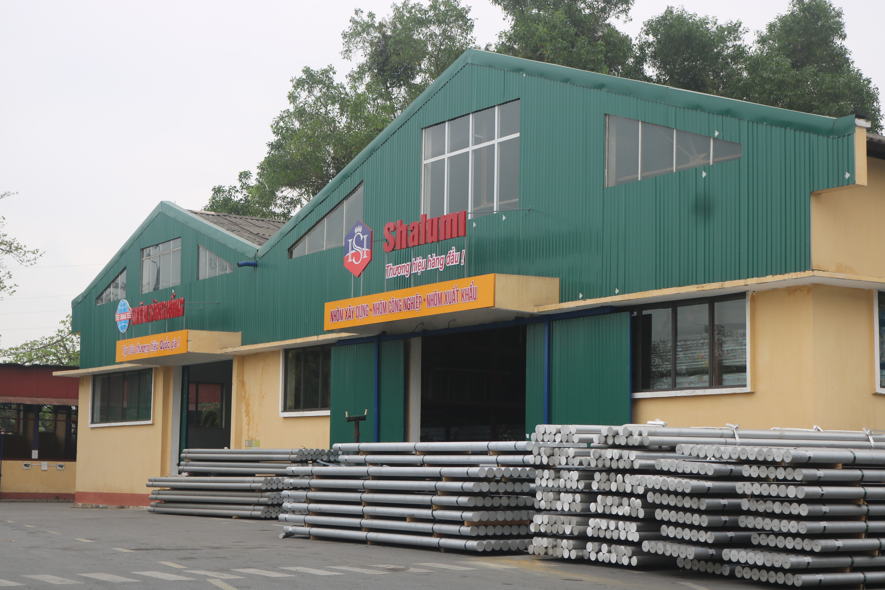 Productiehal aluminium