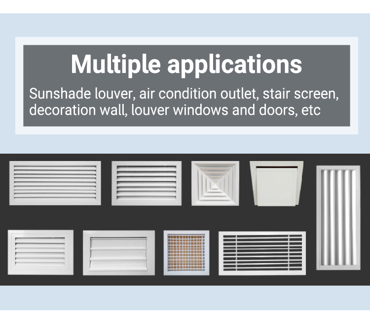 Montageklare aluminium lamellen