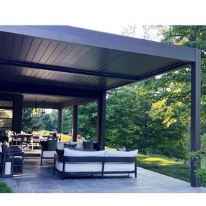 Luxe op maat gemaakte waterdichte aluminium lamellenpergola