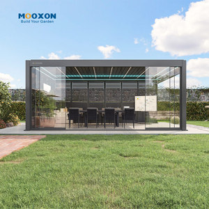Mooxon gemotoriseerde aluminium bioklimatische terraspergola