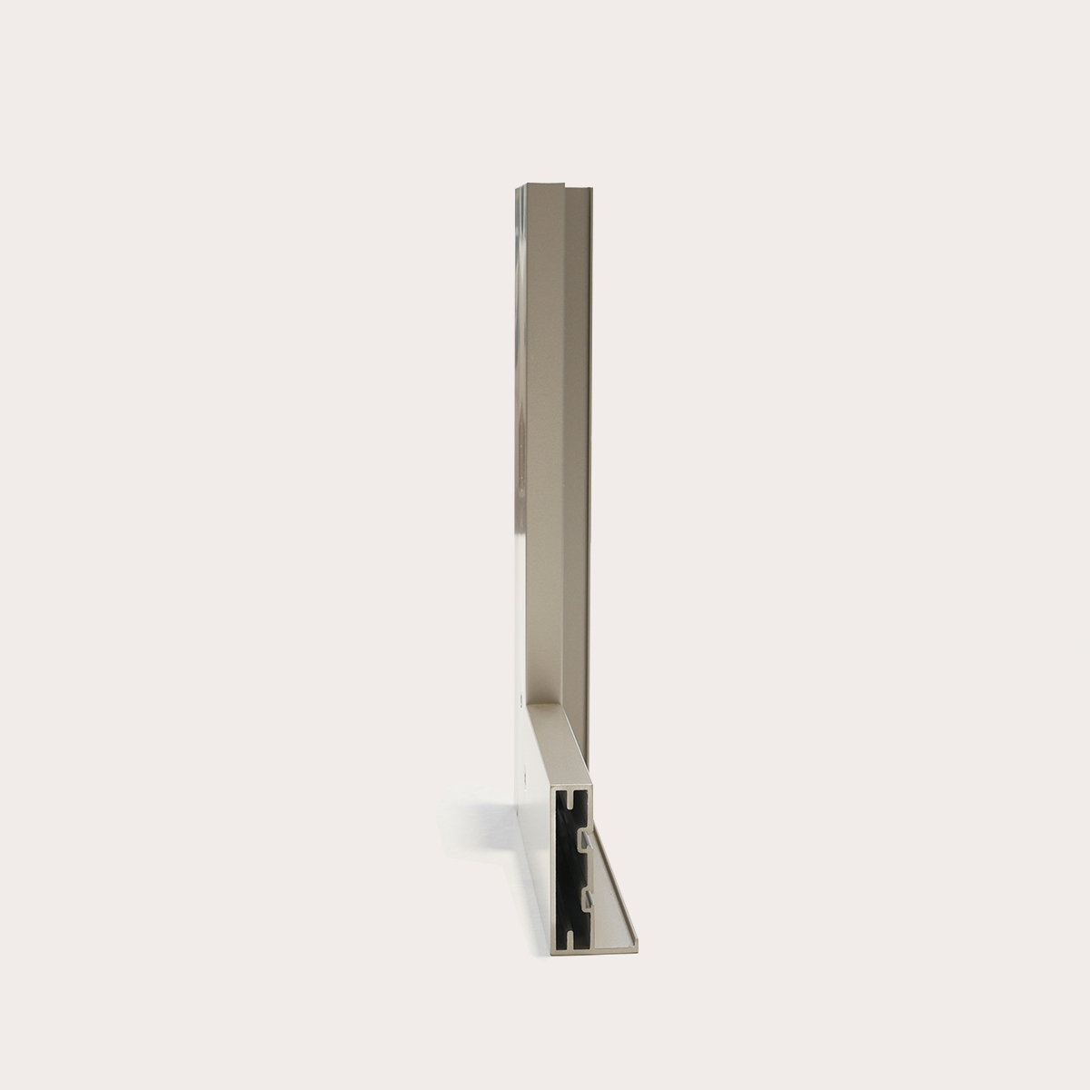 Lamellen aluminium glas jaloezie 9/10 mm houten paneel aluminium frame voor deur en raam voor hoekkast