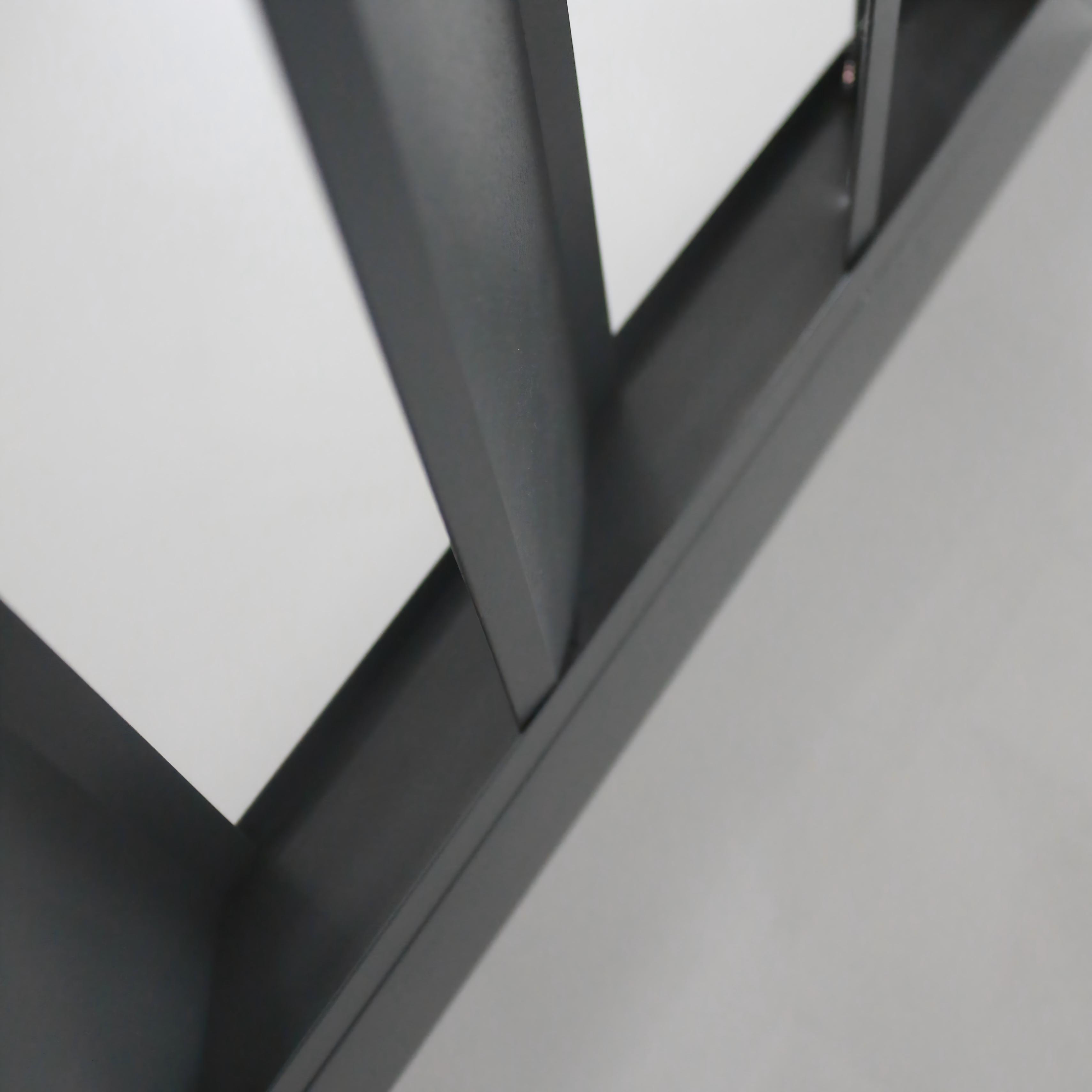 Modern design luiken voor ramen en deuren, orkaanbestendig, aluminiumlegering lamellenraam