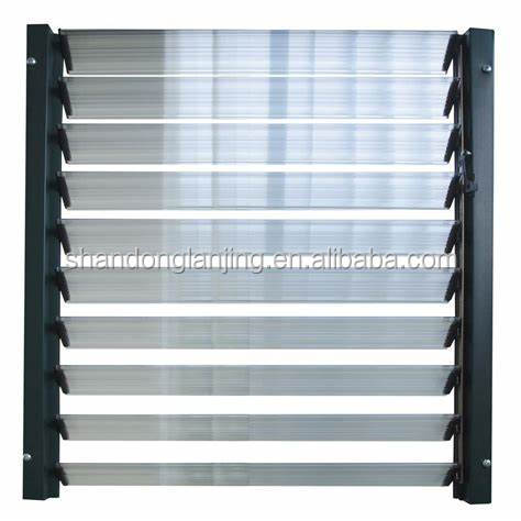Hoogwaardige aluminium lamellenramen voor badkamer en slaapkamer, geschikt voor industrieel gebruik.
