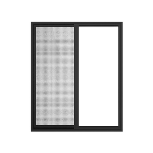 Bestverkochte aluminium schuifdeur met thermische onderbreking, glazen ontvangstgedeelte en warmte-isolatie