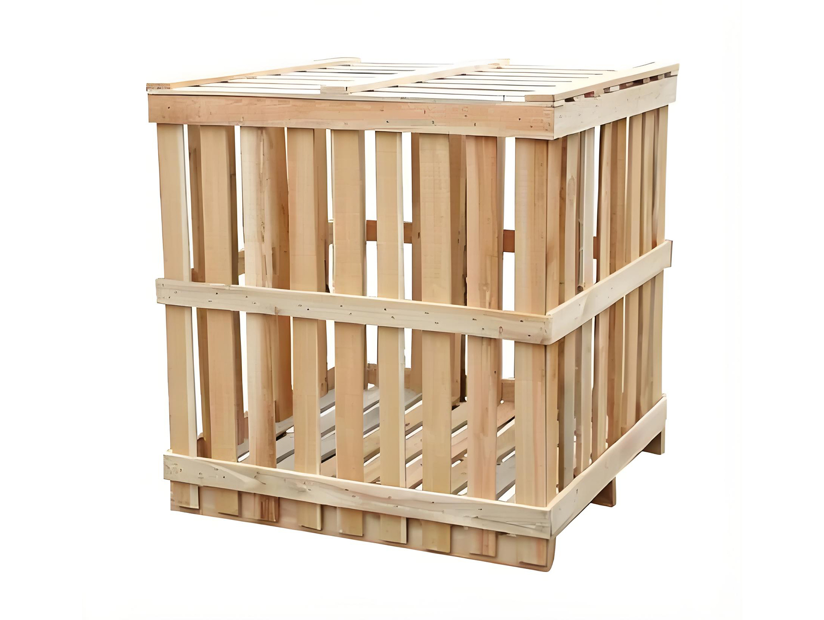 Houten frame verpakking