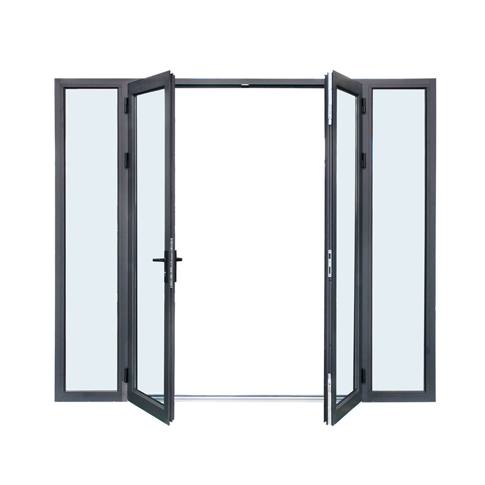 Draaideur voor huis, villa, appartement, hotel, buitendeur, aluminium, draaideur, modern, op maat gemaakt, residentieel