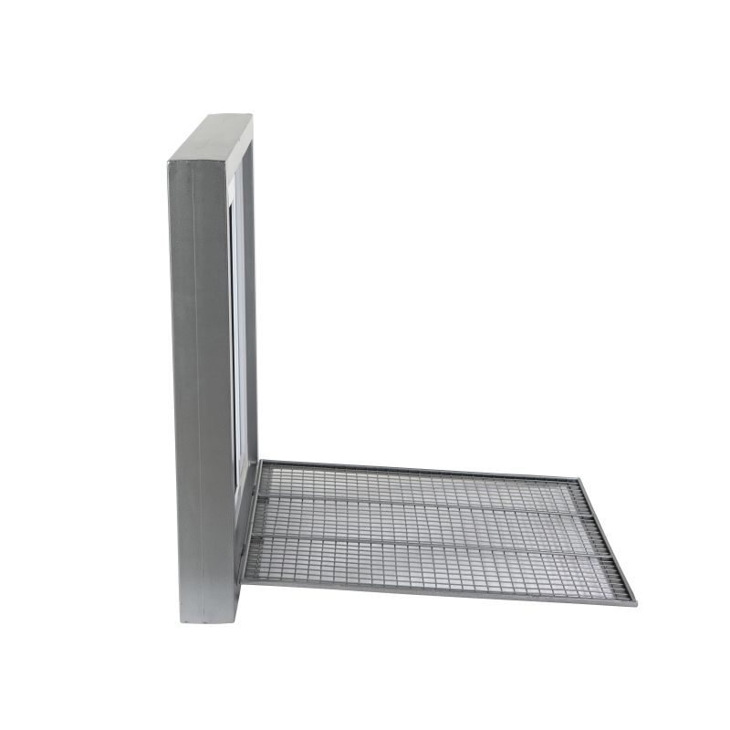 Op maat gemaakte antidiefstal schuiframen van aluminiumlegering met veiligheidsrooster voor containerwoningen.