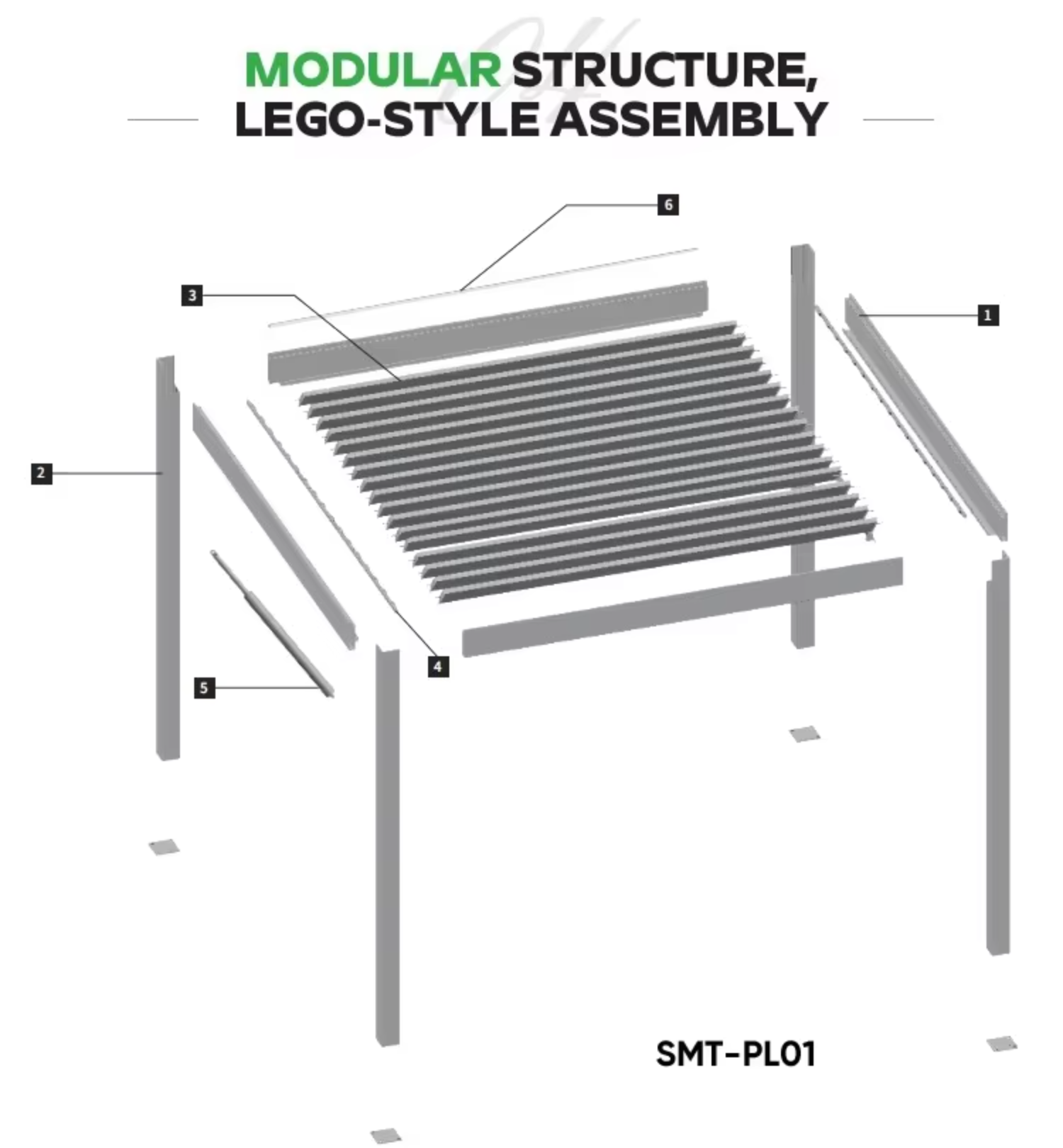 Modulair montagesysteem