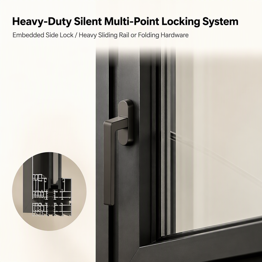 Detail slank profielsysteem aluminium magnesiumlegering