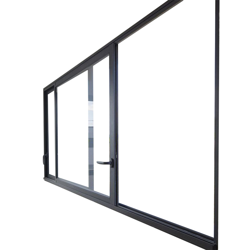 Op maat gemaakte thermisch geïsoleerde aluminiumlegering deur- en raamsystemen voor woonkamers, villa's, erkerramen, minimalistisch design, geluidsisolatie