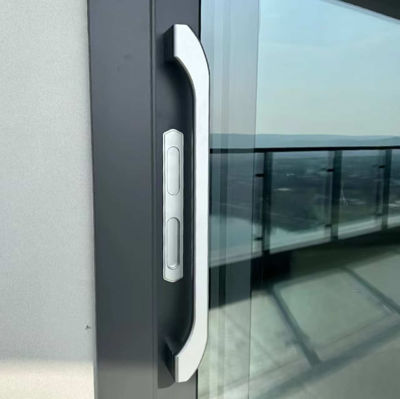 Australische waterdichte schuifdeur voor de keuken, dubbelglas raam, buitendeur naar het terras, geluidsisolerende buitenbalkon, aluminium