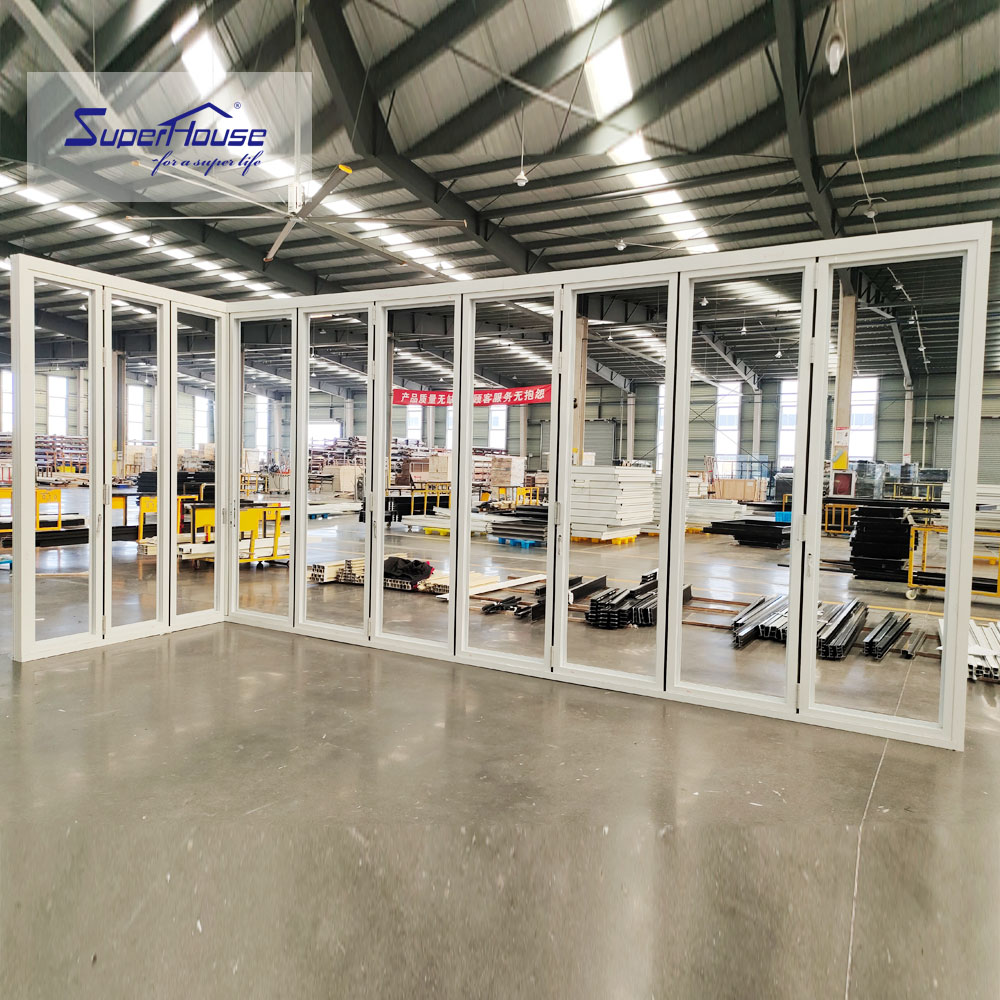 Superhouse aluminium bifold door details