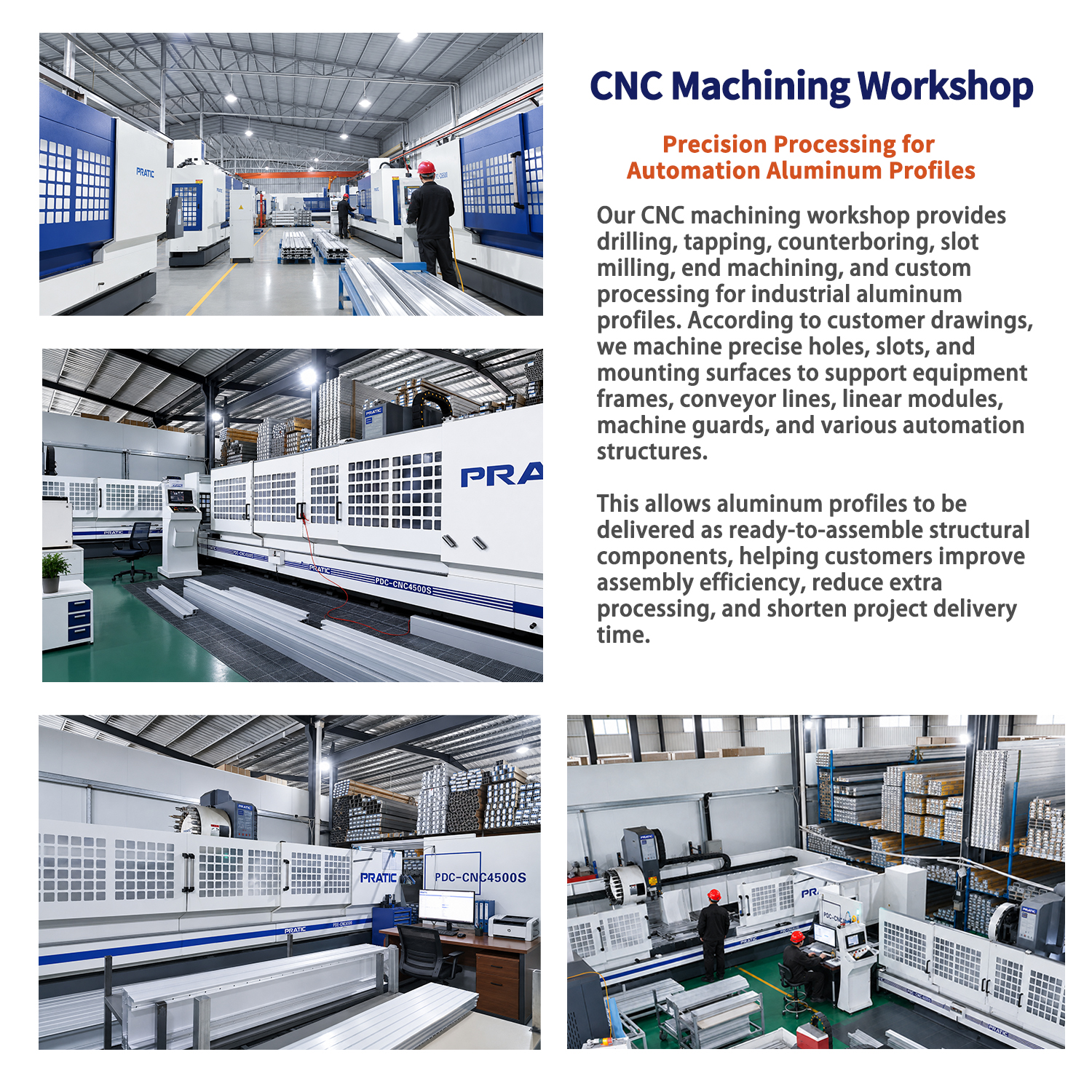 2020 Series Aluminum Extrusion Profile Workbench Frame Cutting Services Industrial Custom Aluminium Alloy Suppliers