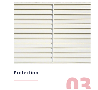 Veiligheidsvoorziening shutters